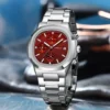 CRRJU Brand Man Watches Luxury Sporty Chronograph Wristwatches for Men Quartz Stainless Steel Band Clock Luminous Hands - Image 4