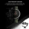 NORTH EDGE Men's Digital Carbon Fiber Watch Shock Militray Sports Super Light Outdoor Fun Compass Waterproof 50m Wristwatches - Image 3