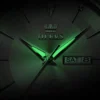 OLEEVS Watches Men Luxury Brand Quartz Watch Gray Dial Business Leather Watch Reloj Hombre Sport Clock Male Hour Relogio - Image 5