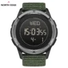 NORTH EDGE APLS Men's Carbon fiber Digital Watch Shock Militray Sports Super Light Outdoor Compass Waterproof 50M Wristwatches - Image 4