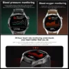 2024 New For HUAWEI Watch GT5 Pro Sports Smart Bracelet Men NFC GPS Trackr Compass 1.53" AMOLED Screen Bluetooth call Smartwatch - Image 6