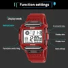 YIKAZE Y11 Men's Sports Watches Waterproof Outdoor Digital Men's Watches LED Alarm Clock Electronic watches for man Student kids - Image 4