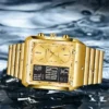 LIGE Original Luxury Man Electronic Wristwatch Casual Stainless Waterproof Luminous Dual Display Quartz Digital Watches for Men - Image 5