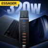 Essager 320W GaN Charger 8Port USB Type C Desktop Charging Station PD 100W Fast Charging For iPhone 16 15 14 iPad MacBook Laptop - Image 2