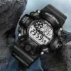 YIKAZE Y73 Men's Watch Digital Sports Electronic Wristwatch Large Dial Multifunctional Waterproof Luminous Alarm Male's Bracelet - Image 3