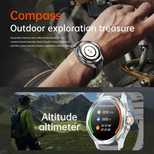 2024 New For Xiaomi Watch S4 Sport Smart Watch Men AMOLED Screen NFC GPS Compass Heart rate Waterproof Bluetooth Call SmartWatch - Image 5