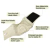 3 Pcs Male Dog Diaper Washable Reusable Belly Bands Pet Physiological Pants Fastener Tape Adjustable Dog Diapers for Training - Image 5