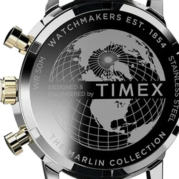 New Timex Men Watches Luxury Trend Quartz Calendar Waterproof Multi Function Fancy Round Watch Stainless Three Eyed Watch - Image 6