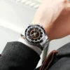 CURREN Watches for Men Fashion Business Mens Watches with Stainless Steel Strap Waterproof Quartz Watch for Men with Auto Date - Image 6