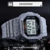 SKMEI 1471 5Bar Waterproof Alarm Clock Cowboy Military Fashion Watches relogio masculino Outdoor Sport Watch Men Digital Watch - Image 4