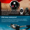 Original AMOLED Men Smartwatch Bluetooth Call GPS Tracker Fitness IP68 Waterproof Sport Smart Watch for Xiaomi IOS Android 2023 - Image 2