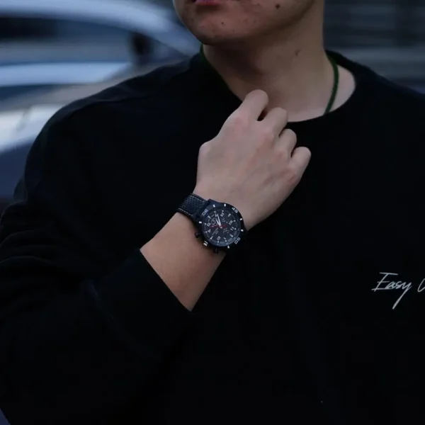Luxury Business Men Watch Men's Fashion Watch Sports Big Dial Calendar Date Watches Digital Watches Soft Clock Shockproof - Image 6