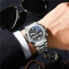 CHENXI 0092 Fashion Casual Watches For Men Luminous Moon Phase Chronograph Quartz Man Watch Male Wristwatch Waterproof Clock - Image 5