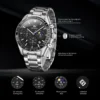 OLEVS Best Selling Original Watches for Men High Quality Stainless Steel Multifunction Mens Watch Fashion Trend Wrist Watch Men - Image 4