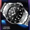 41MM NH35 Men Automatic Mechanical Watch Waterproof Luminous Diving Watch Original Luxury Brand Stainless Steel Case Watch - Image 4