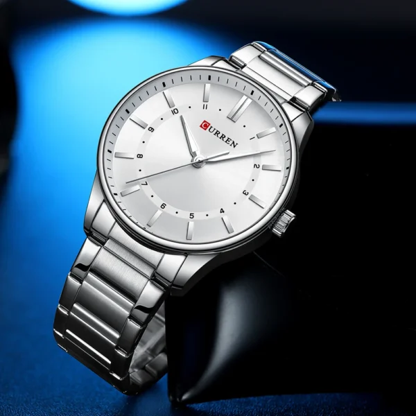 CURREN Brand 2022 Vintage Classic Watch Men Watches Stainless Steel Waterproof Strap Sport Quartz Army Relogio Masculino Reloj - Image 3