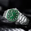 New Rhinestone Men's Watch Business Casual Waterproof Calendar Luminous Quartz Wristwatch Fashion Watches for Men reloj hombre - Image 4