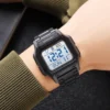 SKMEI 2264 5Bar Waterproof Alarm Reloj Hombre Digital Sports Back Light Stopwatch Watches Casual Countdown Wristwatch for Mens - Image 3