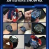 MEGIR Sport Watch Silicone Strap Chronograph Men Quartz Military Watch Waterproof Wrist Watches Relogio Masculino Man Clock 2063 - Image 3