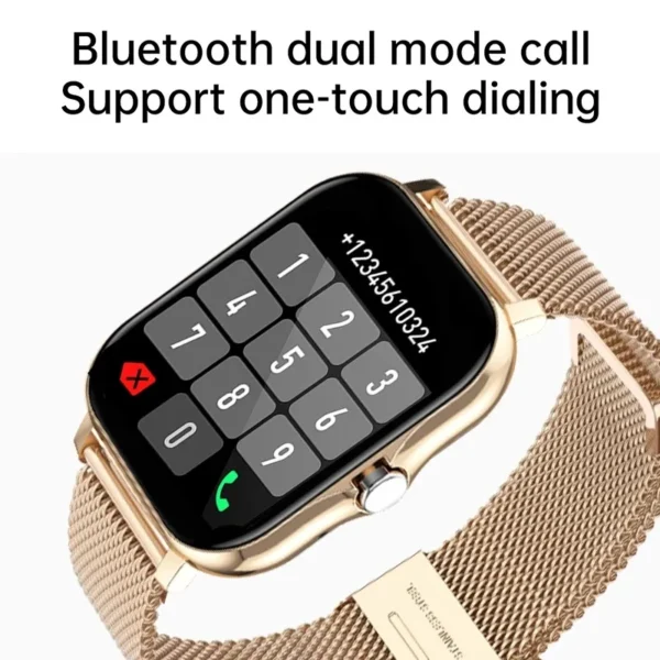 Y13 Smart Watches Smartclock Smartwatch Full Touch Sport Fitness Tracker Bluetooth Call Women For Android Ios IPhone Xiaomi D18 - Image 2