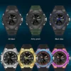 SANDA 739 Trendy Design 2024 New Arrival Alarm Mode Sports Hand Clock For Men Analog Digital Display Fashion Watch - Image 5