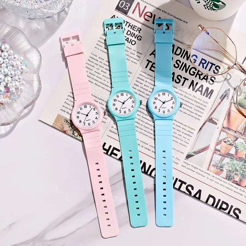 UTHAI C25 Children's Watch Primary/Secondary School Girls Simple Digital Clock Adjustable Women's Fashion Quartz Watches Gift - Image 2