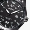 OLEVS Fashion Brand Business Men's Watches Leather strap Digital scale Calendar Quartz Watch Waterproof Trend Male Wristwatch - Image 6