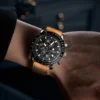 SAPPHERO Fashion Quartz Men Leather Watch Branded Luxury Men Chronograph Waterproof Clock Sports Watch - Image 4