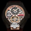 HANBORO Car Design Mechanic Watch Luxury Men Watches Mechanical Wristwatches Earth Skeleton Flywheel Watch Orologio Uomo - Image 4