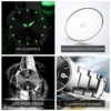 OPK 8105 Luxury Couple Watch Waterproof Luminous Calendar Stainless Steel Wristwatch Original Quartz Watches For Women And Men - Image 2