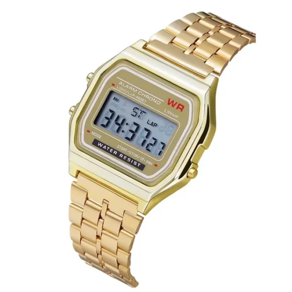 Luxury Men Stainless Steel Digital Military Armys Sport Led Waterproof Wrist Watch Clock Fashion Chronograph Wristwatch Relogio - Image 5