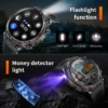 New Military Sports Smart Watch Men 1.77"Compass LED Flashlight 600mAh IP68 Waterproof Bluetooth Call Smartwatch For Android ios - Image 6