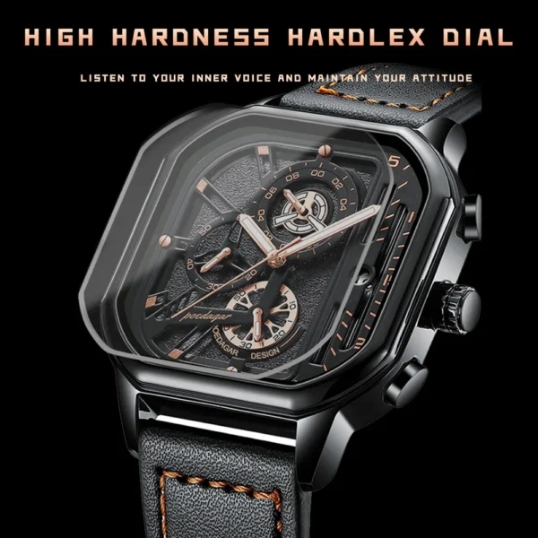 POEDAGAR Fashion Quartz Men Watches Top Brand Waterproof Luminous Chronograph Sports Watch Relogio Masculino reloj High Quality - Image 5