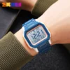 SKMEI Dual Time Digital Watch Luxury Fashion Men's Watches Countdown Stopwatch with Alarm Clock Waterproof Electronic Movement - Image 2