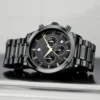 SAPPHERO Luxury Watch for Man Elegant Date Waterproof Luminous Black Wristwatch Quartz Stainless Steel Sports Men's Watches - Image 3