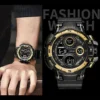 YIKAZE Sports Watch for men Black Dial Military Digital Watch Luminous Date Chronograph Alarm Clock Student Kids Man Wristwatch - Image 4
