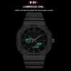 Outdoor Sport Digital Watches for Men Grey Silicone Waterproof Tactical Electronic Men's Quartz Watch Fashion relogio masculino - Image 5