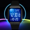 Men's Business Watch Digital Fashion Silicone Sports Electronic LED Digital Watch Men's Alarm Clock Leisure - Image 3