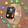 2024 Men Smart Watch Fitness Clock Sports Heart Monitor Smartwatch Bluetooth Call Music Playback 1.83'' Watches for Women Xiaomi