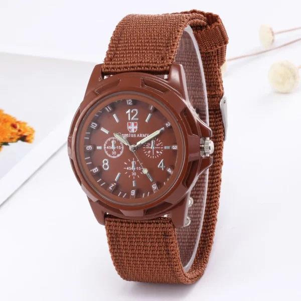 Luminous Nylon Band Military Watch Men Watches Army Wrist Watch Quartz Men Sports Watches Relojes Para Hombre Relogio Masculino - Image 4