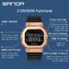 SANDA New Luxury LED Electronic Digital Watch Fashion Casual Women's Watches Ladies Clock Male Wristwatch Relogio Feminino 2126 - Image 3