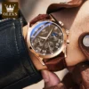 OLEVS 2871 Multifunctional Men's Watches Stainless steel Luminous Waterproof Luxury Men Wristwatch Business Watch Man - Image 3