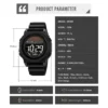 SKMEI Solar Energy Digital Sports Electronic Watches For Men Fashion Casual 5Bar Waterproof Chrono Wristwatch Clock Reloj Hombre - Image 6