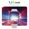 Smart Watch, Fitness Tracker Watch for Men Women, 1.69'' Touch Smartwatch Fitness Watch with Pedometer/Sleep Monitor. - Image 2