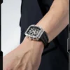 FAIRWHALE Tonneau Watches for Men 5960 Sports Luminous Calendar Original Silicone Strap Top Quality Men Watch Relogio Masculino - Image 5