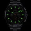Forsining Top Brand Three Dial Calendar Stainless Steel Men Automatic Mechanical Wrist Watches Luxury Military Sport Male Clock - Image 6