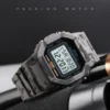 SKMEI 1628 Fashion Retro Male Watches reloj hombre Multifunctional Digital Sport Watch Men 2 Time Count Down Mens Wristwatches