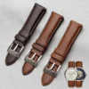 For Fossil Fashion Genuine Leather Men Quick Release Watch Strap Fs4735 Fs4812 Me3052 3054 24 22mm Needle Buckle Soft Watchband