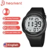 Hearkent English Talking Watch for Blind Man/Visually Impaired Seniors Electronic Digital Speaking Clock WristWatches with Alarm