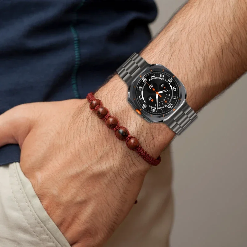 Metal Strap for Samsung Galaxy Watch Ultra 47mm Band Smart Watch Stainless steel Belt for Galaxy Watch Ultra Bracelet Watchband - Image 4